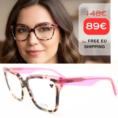 Liu Jo Pink Tortoiseshell