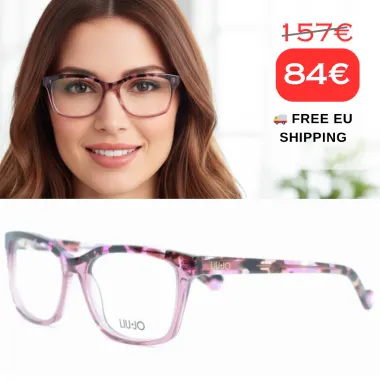 Liu Jo Mauve & Pink Square