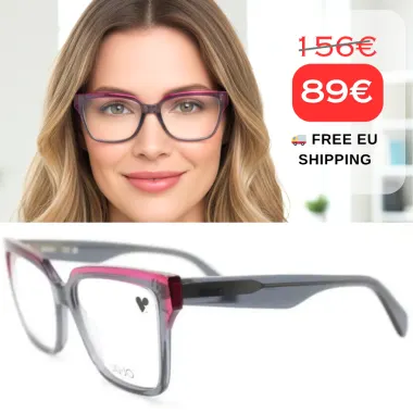 Liu Jo Grey & Magenta Square