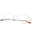 Dioptrické brýle Lacoste l2289 771 shiny gold