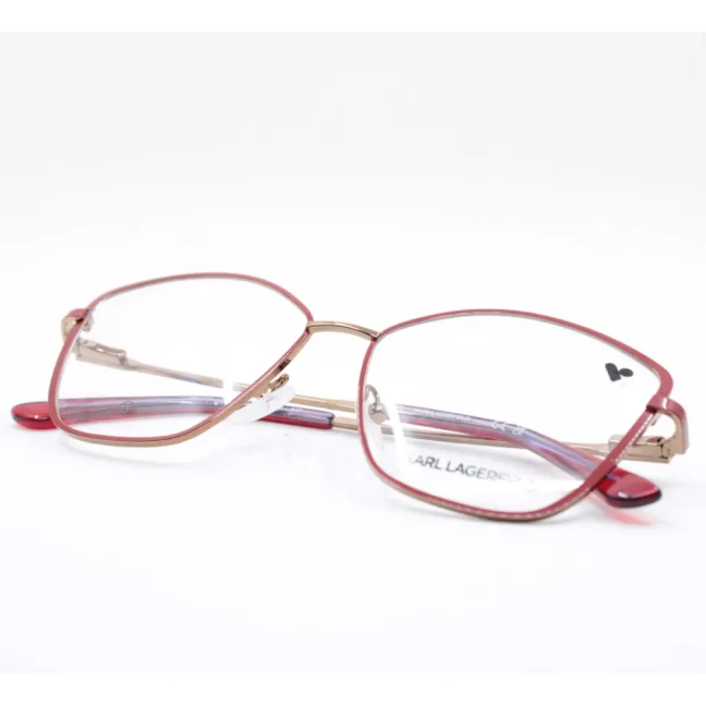 Women eyeglasses Karl Lagerfeld KL345 800 red