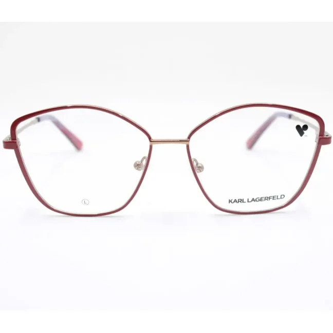 Women eyeglasses Karl Lagerfeld KL345 800 red