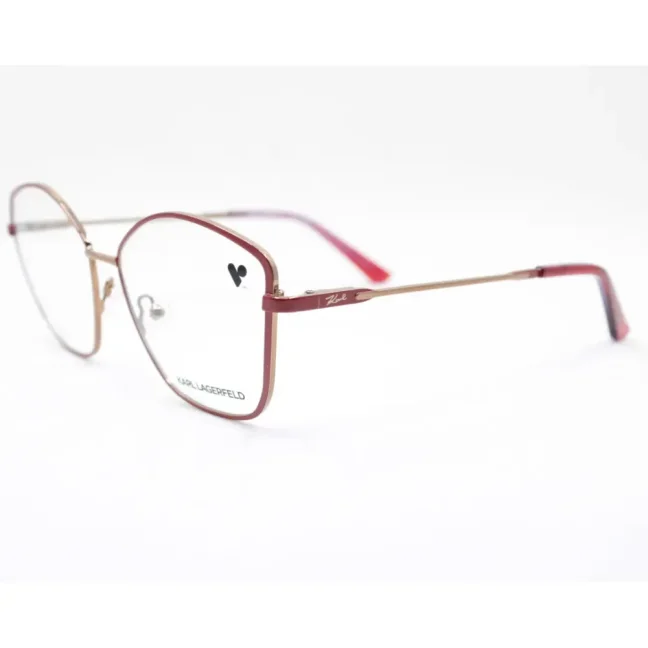 Women eyeglasses Karl Lagerfeld KL345 800 red